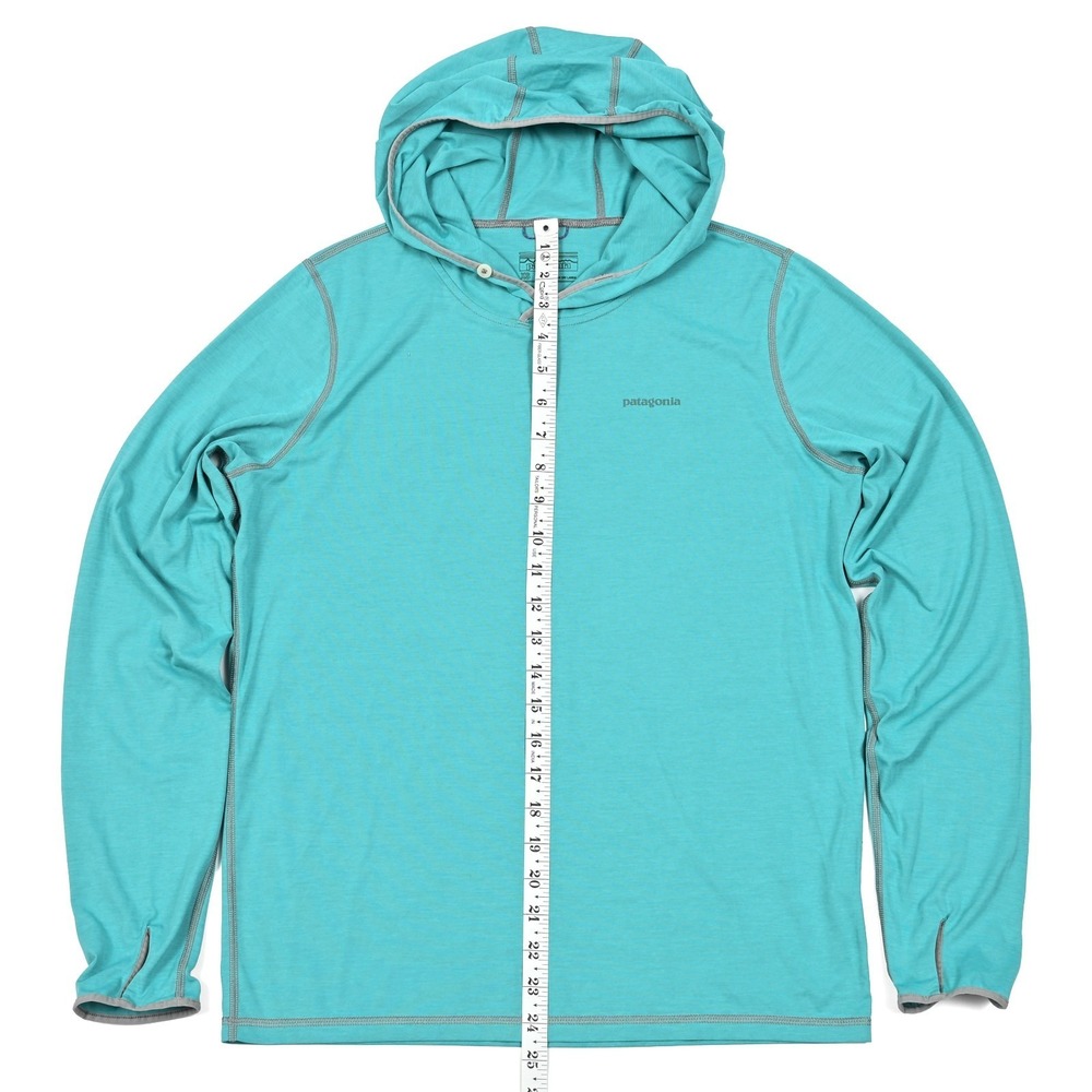 Patagonia Mens Pullover Tropic Comfort Hoodie II Aqua Moisture Wicking XS - Picture 2 of 8